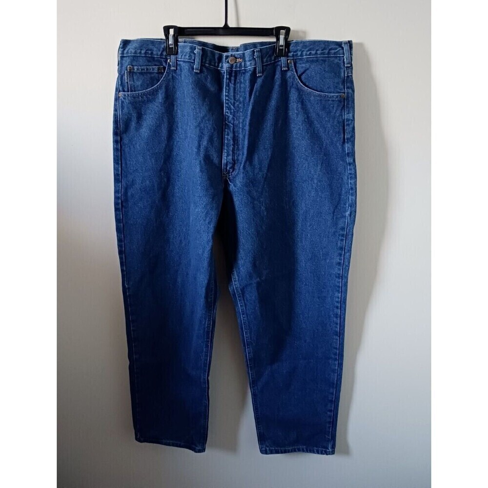 Carhartt‎ Mens Jeans Relaxed Fit Straight Leg Denim Cotton Blue Size 48x32